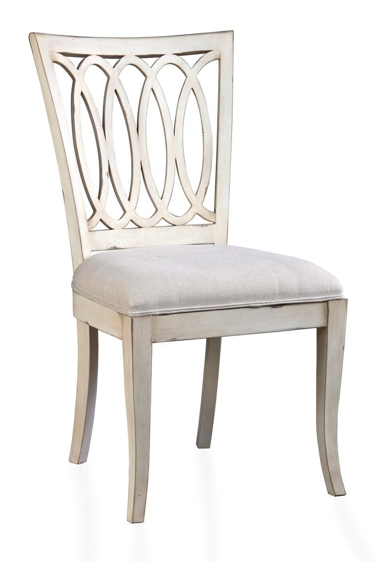 Morgan White Mahogany Chair